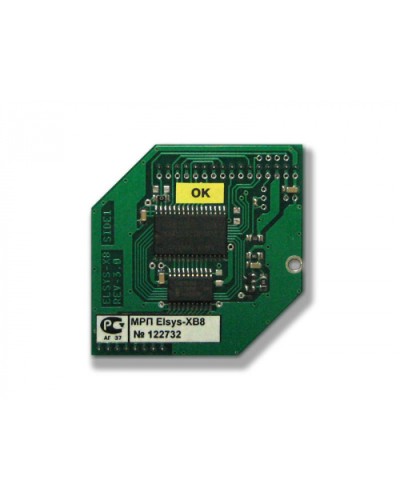 Модуль расширения памяти до 10000 карт/ 7800 событий Elsys-XB8 в Октябрьском Сетевая СКУД Elsys Pintop.ru