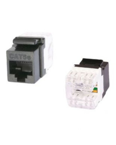 Модуль Keystone Jack RJ45, категория5e, неэкранированный Eurolan 16B-U5-03WT в Октябрьском Коннекторы Pintop.ru