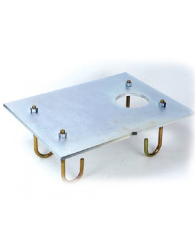 Пластина монтажная с анкерами для шлагбаума B680 H Faac 490139 в Октябрьском Запчасти для шлагбаумов и автоматики Pintop.ru