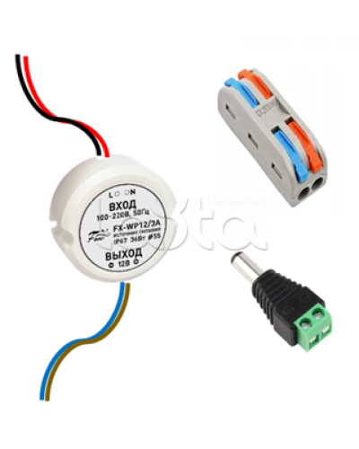 Уличный блок питания Fox FX-WP12/2A в Октябрьском Устройства защиты операционных процессоров (ОПС) Pintop.ru