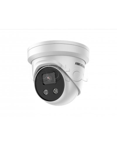 IP-камера видеонаблюдения купольная уличная Hikvision DS-2CD3347G2-LSU(2.8mm)(C) в Октябрьском IP-камеры Pintop.ru