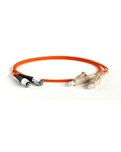 Патч-корд волоконно-оптический Hyperline FC-D2-62-MTRJM/PR-ST/PR-H-10M-LSZH-OR в Октябрьском Патч-корды оптические Pintop.ru
