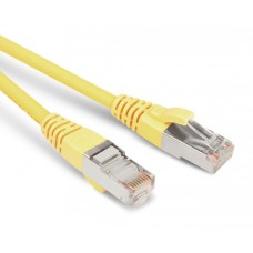 Патч-корд экранированный Hyperline PC-LPM-STP-RJ45-RJ45-C5e-15M-LSZH-YL