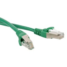 Патч-корд экранированный Hyperline PC-LPM-STP-RJ45-RJ45-C5e-3M-LSZH-GN