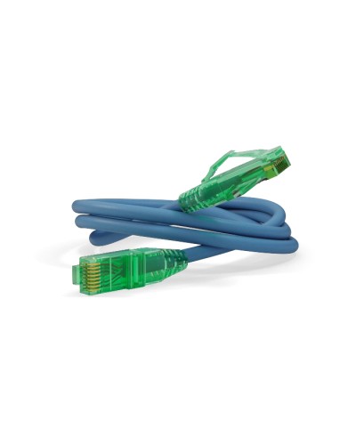 Патч-корд Hyperline PC-LPM-UTP-RJ45-RJ45-C6a-10M-LSZH-BL в Октябрьском Патчкорды (медные) Pintop.ru