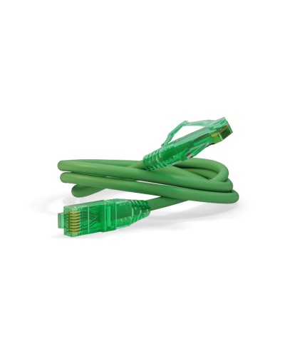 Патч-корд Hyperline PC-LPM-UTP-RJ45-RJ45-C6a-10M-LSZH-GN в Октябрьском Патчкорды (медные) Pintop.ru