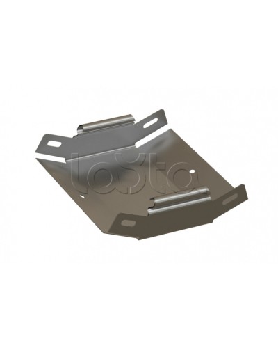 Угол 45° вертикальный внутренний Hyperline RST-VIA45-600-80-0,8-SZ в Октябрьском Аксессуары для лотков Pintop.ru