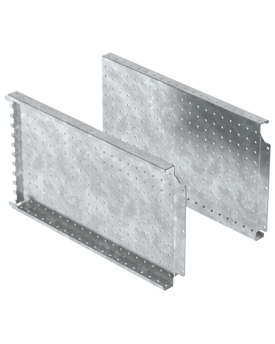 FORMAT Панель монтажная боковая перфорированная 300х600мм (2шт/упак) IEK (FO-00-MPSP-030-060) в Октябрьском Аксессуары для стоек и шкафов Pintop.ru