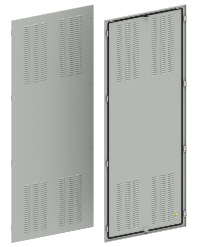 FORMAT Панель задняя вентилируемая 2000х800мм IEK (FO-00-PBV-200-080) в Октябрьском Аксессуары для стоек и шкафов Pintop.ru