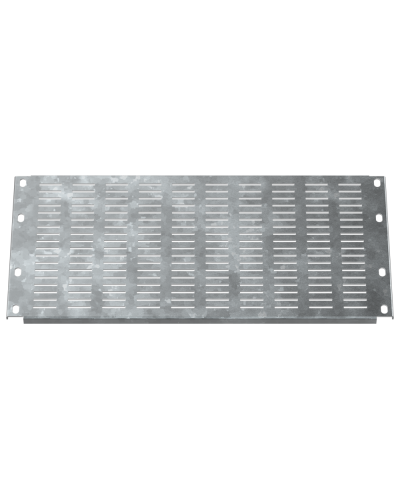 FORMAT Заглушка панели нижней наборной вентилируемой 200мм в шкаф шириной 600мм IEK (FO-00-PLTV-020-060) в Октябрьском Аксессуары для стоек и шкафов Pintop.ru