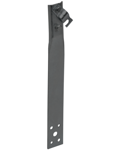 Держатель проводника круглого 6-10мм винтовой прямой h=150мм оцинкованная сталь TD IEK (ZDP86-13-1-16-150) в Октябрьском Крепеж Pintop.ru