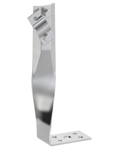 Держатель проводника круглого IEK (ZDP87-20-1-16-140) в Октябрьском Крепеж Pintop.ru