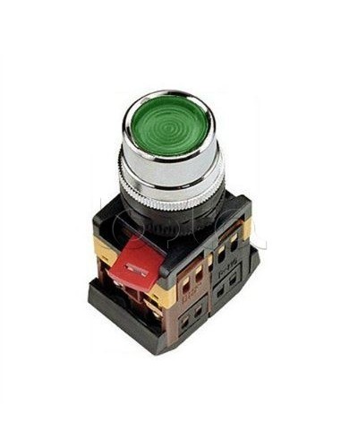 Кнопка ABLF-22 зеленый d22мм неон/240В 1з+1р IEK BBT10-ABLF-K06 в Октябрьском Кнопки выхода Pintop.ru