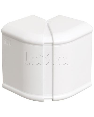 Угол изменяемый внешний для соединения двух кабель-каналов типоразмера 100х60 IEK (CKK-40D-W-100-060-K01) в Октябрьском Аксессуары для кабель-канала Pintop.ru