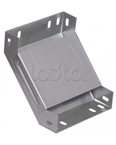 Поворот на 90° вертикальный внутренний 100x200 IEK CLP1V-100-200 в Октябрьском Аксессуары для лотков Pintop.ru