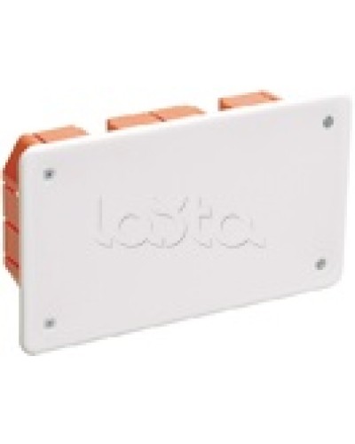 Коробка КМ41006 распаячная для твердых стен (с саморезами, с крышкой) IEK UKT11-172-096-045 в Октябрьском Распределительные коробки Pintop.ru