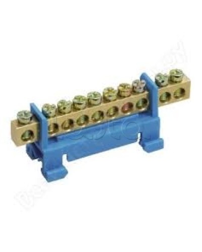 Шина нулевая с DIN-изолятором типа «Стойка» ШНИ-6х9-14-С-С IEK YNN10-69-14P-K07 в Октябрьском Клеммные колодки Pintop.ru