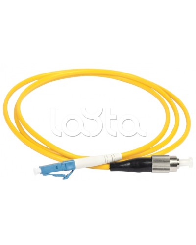 Патч-корд оптический, SM, 9/125 (OS2), FC/UPC-LC/UPC, (simplex), 1м FPC09-FCU-LCU-C1L-1M в Октябрьском Патч-корды оптические Pintop.ru