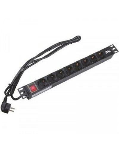 Блок розеток на 7 розеток 19 ITK PH12-7D1 в Октябрьском Блоки розеток Pintop.ru