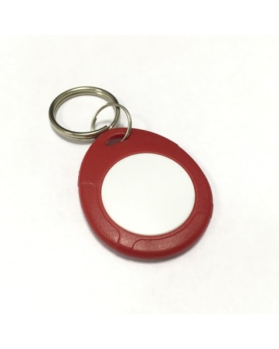 Брелок IronLogic IL-07MRW, с кольцом, красный + белый в Октябрьском Оптовые идентификаторы Pintop.ru