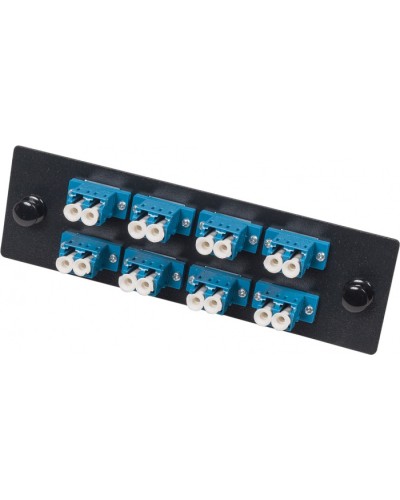 Панель адаптерная для кроссов LAN-FOBM с 8 симплексными адаптерами SC/APC LANMASTER LAN-APM-8xSC/APC в Октябрьском Кроссы оптические Pintop.ru