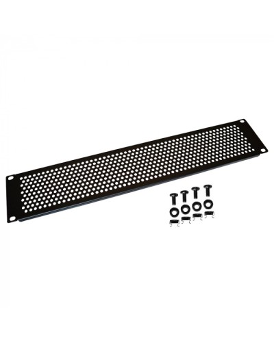 19 вентиляционная фальш-панель 2U, черная LANMASTER (LAN-DC-VNP-2U) в Октябрьском Вентиляторные модули Pintop.ru