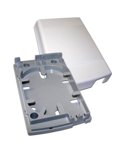 Коробка оптическая на 4 адаптера SC, пластик LANMASTER LAN-HCS-FOMB4 в Октябрьском Распределительные коробки Pintop.ru