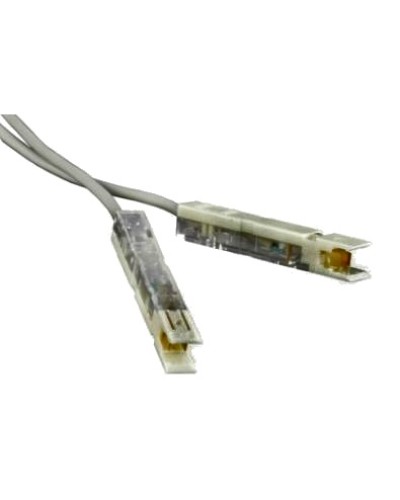 Патч-корд 110 тип - 110 тип, 1 пара, 1.5 м, серый LANMASTER LAN-P1-P1-1.5m в Октябрьском Патч-корды и пигтейлы Pintop.ru