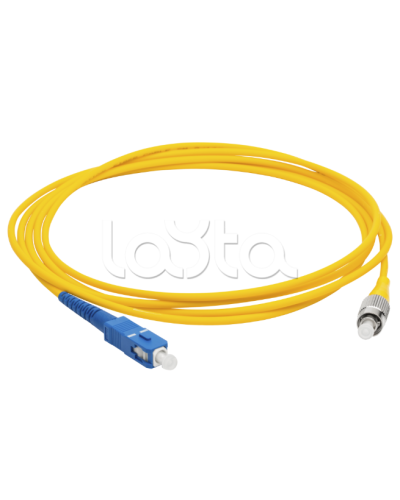 Патч-корд оптический LANMASTER LAN-SC-FC/SU-1.5 в Октябрьском Патч-корды и пигтейлы Pintop.ru