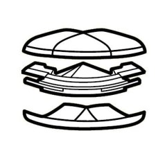 Угол внешний для кабель-канала DLP 65х220 LEGRAND 010636