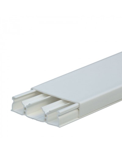 Мини-плинтус DLPlus 60x16 - 3 секции - длина 2,10 м - белый Legrand 030026 в Октябрьском Кабель-канал Pintop.ru
