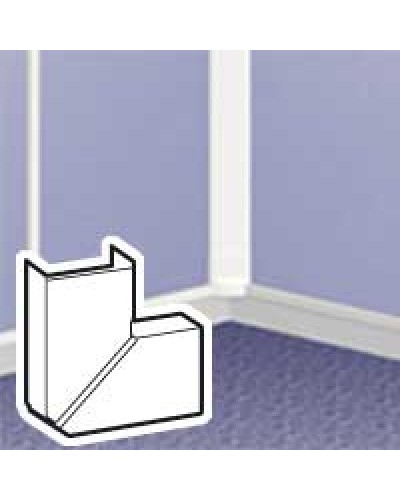 Угол плоский 40x12.5 Legrand 033316 в Октябрьском Аксессуары для кабель-канала Pintop.ru
