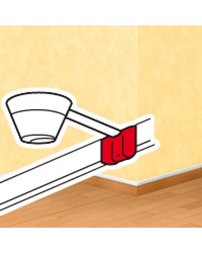 Ответвление Т-образное для мини-канала 40х16 LEGRAND 033329 в Октябрьском Аксессуары для кабель-канала Pintop.ru