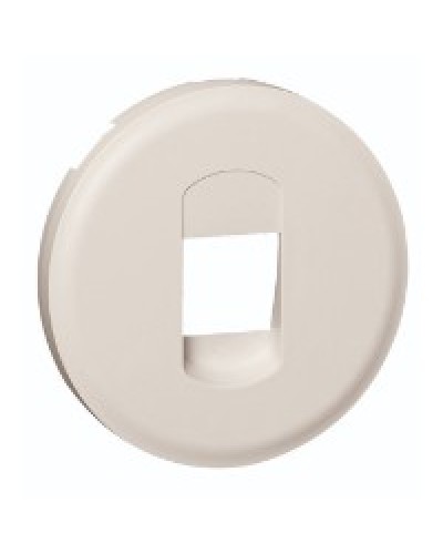 Лицевая панель аккустической розетки белый Celiane Legrand 068211 в Октябрьском Аксессуары для кабель-канала Pintop.ru