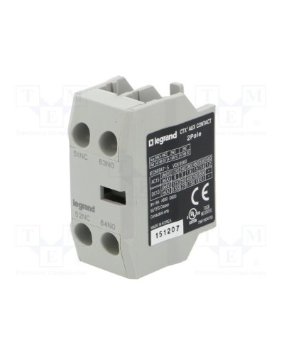 Блок вспомогательных контактов Legrand 416850 в Октябрьском Дополнительное оборудование для сетей Pintop.ru