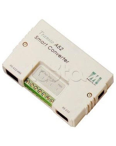 Преобразователь интерфейсов RS-232 в RS-422/485 с изоляцией 2 КВ Moxa A53/220VAC DB9 в Октябрьском Дополнительное оборудование для ОПС Pintop.ru