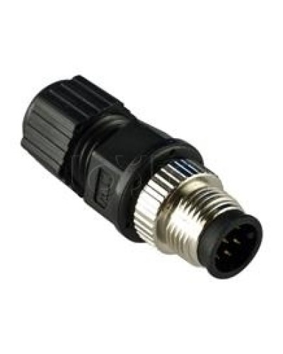 Разъем M12A папа (8-конт.)Moxa M12A-8PMM-IP68 в Октябрьском Коннекторы Pintop.ru
