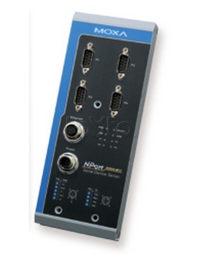 Сервер 4-портовый RS-232/422/485 в Ethernet Moxa NPort 5450AI-M12-CT-T в Октябрьском Дополнительное оборудование для ОПС Pintop.ru