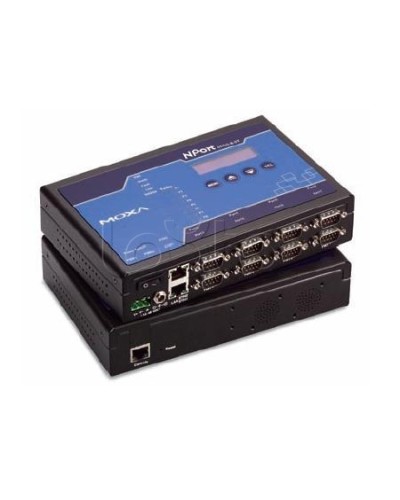 Сервер 8-портовый RS-232 в Ethernet Moxa NPort 5610-8-DT в Октябрьском Дополнительное оборудование для ОПС Pintop.ru