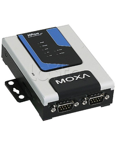 Сервер 2-портовый RS-232/422/485 в Ethernet Moxa NPort 6250 в Октябрьском Дополнительное оборудование для ОПС Pintop.ru