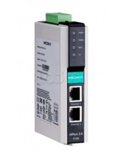 Сервер 1-портовый RS-232/422/485 в Ethernet Moxa NPort IA 5150-T в Октябрьском Дополнительное оборудование для ОПС Pintop.ru