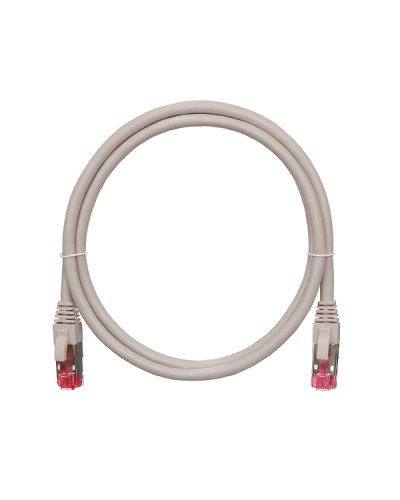 Шнур коммутационный 2хRJ45/8P8C S/FTP кат.6A (NMC-PC4SA55B-030-GY) NIKOMAX (3 м) в Октябрьском Патчкорды (медные) Pintop.ru