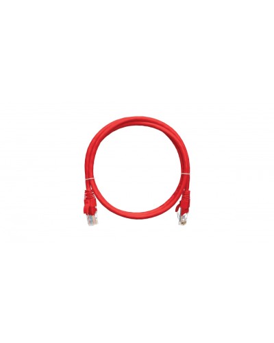 Шнур коммутационный 2хRJ45/8P8C, U/UTP, 4 пары, Кат.5е, LSZH, красный (0,5м) NIKOMAX NMC-PC4UD55B-005-C-RD в Октябрьском Патчкорды (медные) Pintop.ru