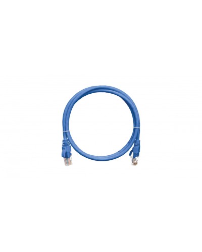 Шнур коммутационный 2хRJ45/8P8C, U/UTP, 4 пары, Кат.5е, LSZH, синий (1м) NIKOMAX NMC-PC4UD55B-010-C-BL в Октябрьском Патчкорды (медные) Pintop.ru
