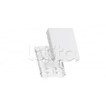 Корпус волоконно-оптической настенной розетки NIKOMAX NMF-WO2-BLANK-CP-WT