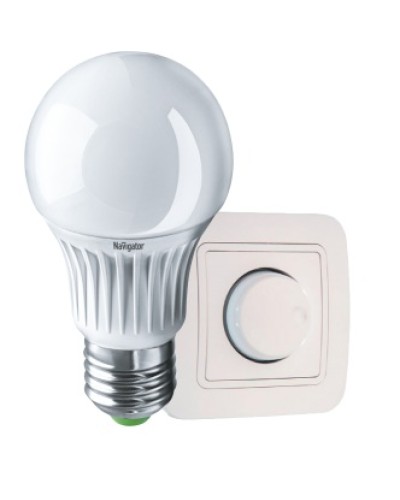 Лампа Navigator 14 123 NLL-A60-10-230-4K-E27-DIMM в Октябрьском Источники света(Лампы) Pintop.ru