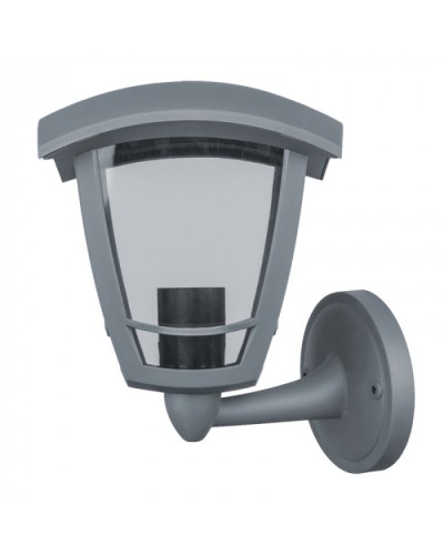 Светильник Navigator 80 458 NOF-P01-GR-IP44-E27 (4 грани серый) в Октябрьском Светильники Pintop.ru