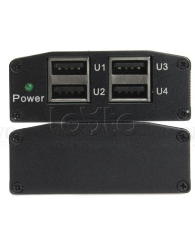 Удлинитель интерфейса USB 2.0 OSNOVO TA-U15+RA-U45 в Октябрьском Оборудование для видеонаблюдения Pintop.ru