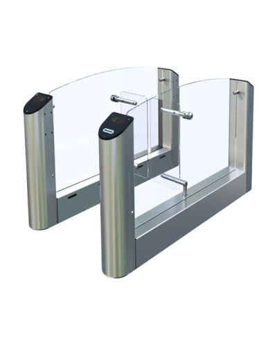 Гибрид центрального модуля турникета с картоприемником и высокими створками Oxgard Praktika T-07-GCMТК-900/1200 в Октябрьском Турникеты Pintop.ru