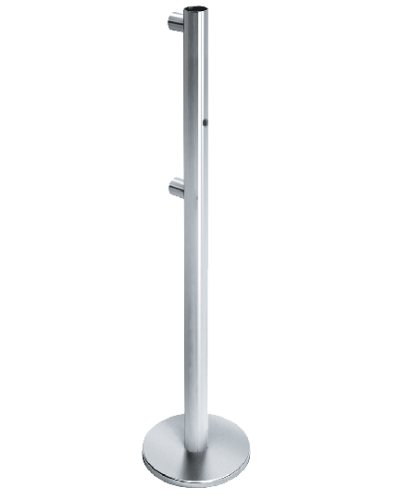 Стойка ограждения односторонняя Oxgard ВЗР2442.09.05 в Октябрьском Ограждения Pintop.ru